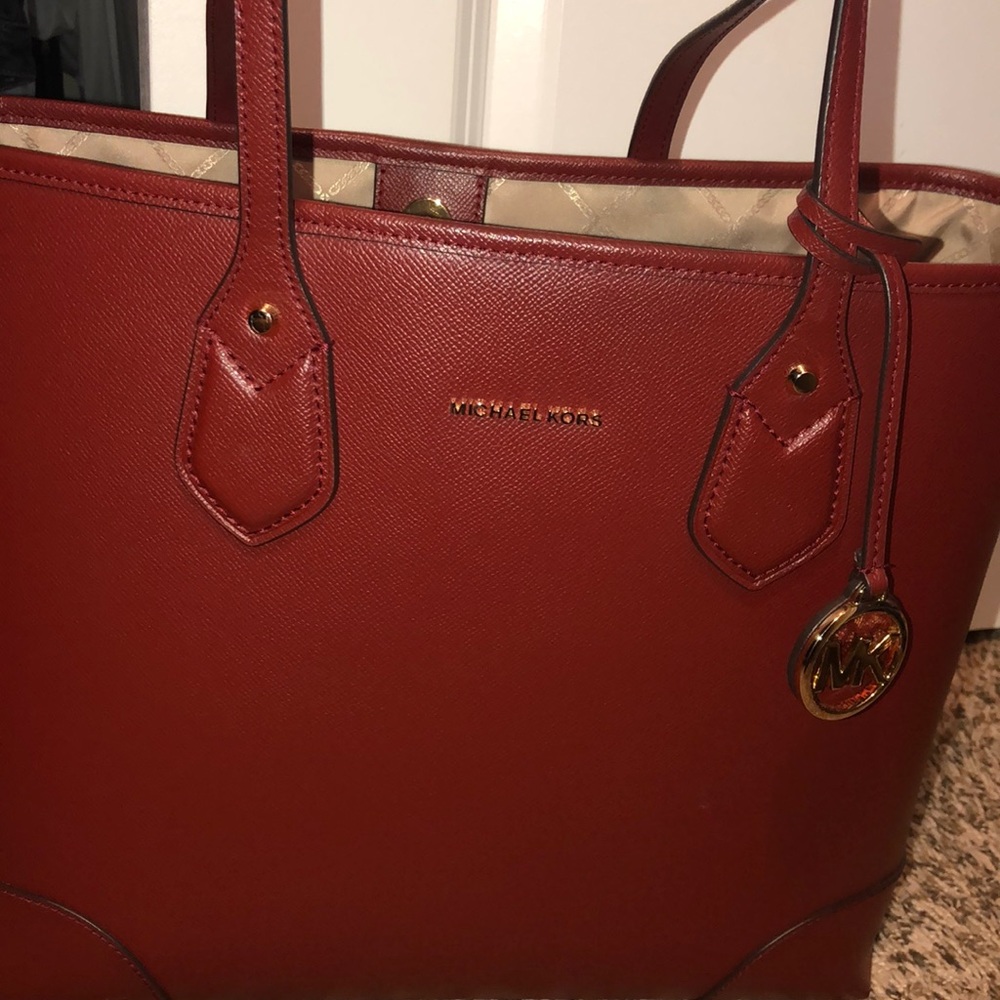 Michael Kors Burgundy Red Bag